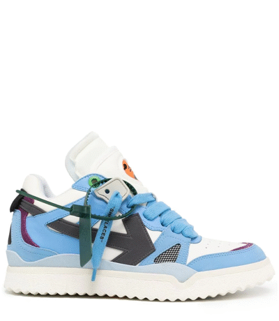 Off-White Sponge Blue & White