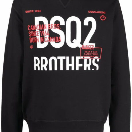 Dsquared2 Brothers Sweatshirt Black