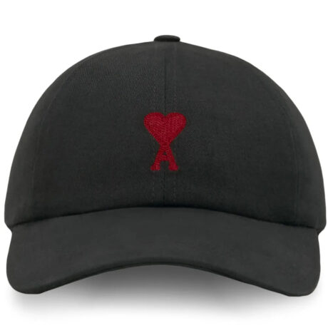 Ami Paris Black Cap