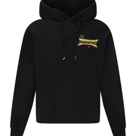 Dsquared2 Mini Logo Black Hoodie