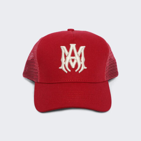 Amiri Red Trucker Cap