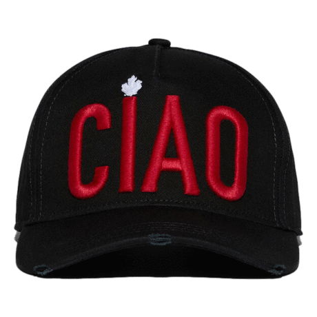 Dsquared2 Ciao Cap in Black