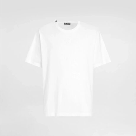 Dolce & Gabbana White T-Shirt Logo