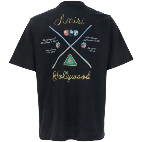 Amiri Pool Cue Black T-Shirt
