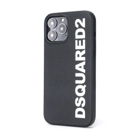 Dsquared2 Leather Logo Case 13/14 PRO MAX