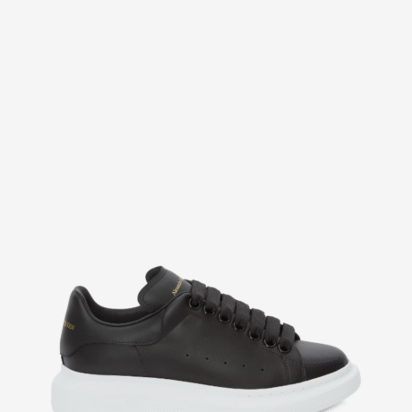 Alexander McQueen Black Matte Sneakers