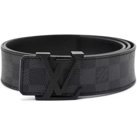Louis Vuitton Black Belt Monogram
