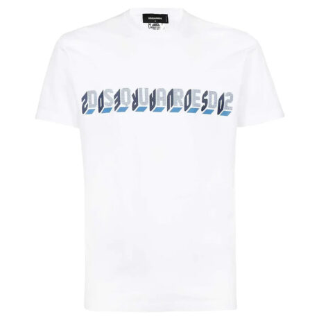 Dsquared2 Blue Print T-Shirt