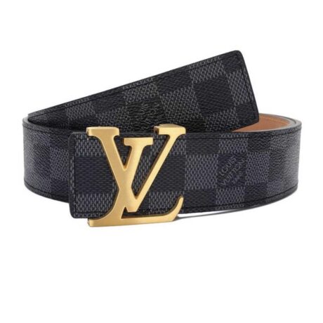 Louis Vuitton Gold & Black Belt