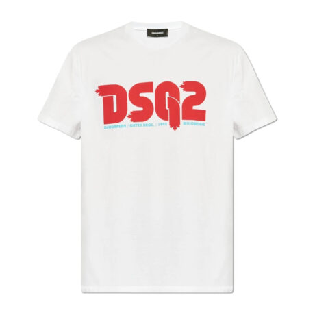 Dsquared2 DSQ2 Red Print T-Shirt