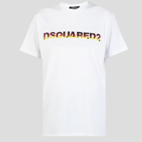 Dsquared2 Fire Print T-Shirt