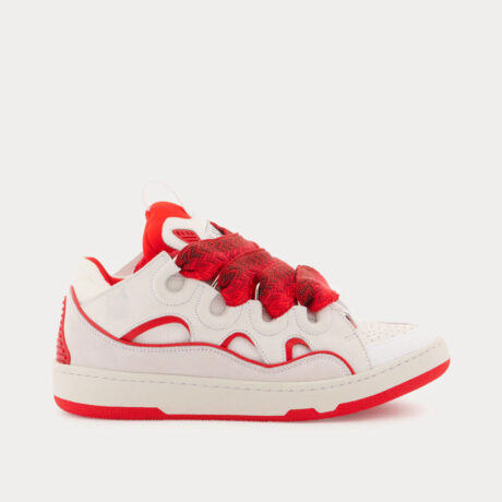 Lanvin Curb Red Sneakers